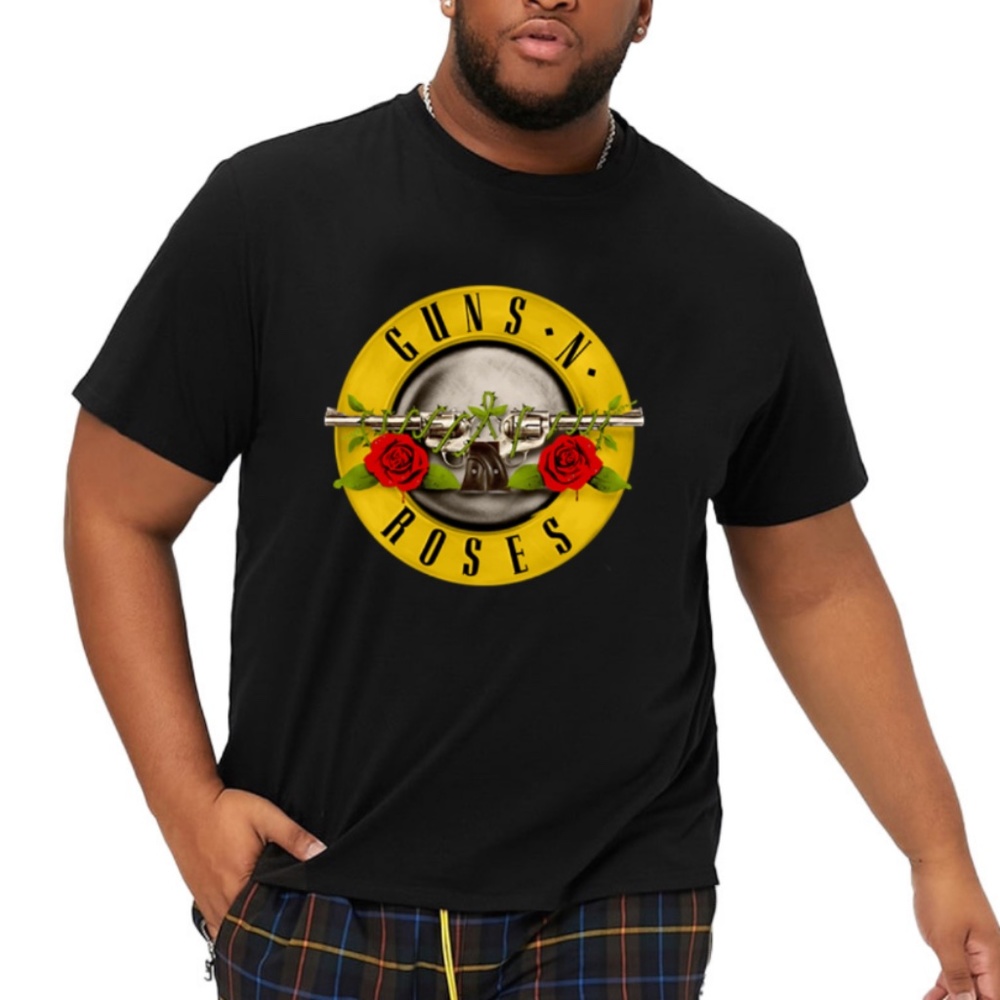 Guns N’ Roses black vintage band T-shirt size L